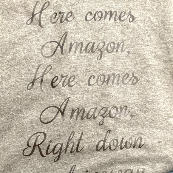 NWT *BOUTIQUE* HERE COMES AMAZON TEE - Picture 3 of 5